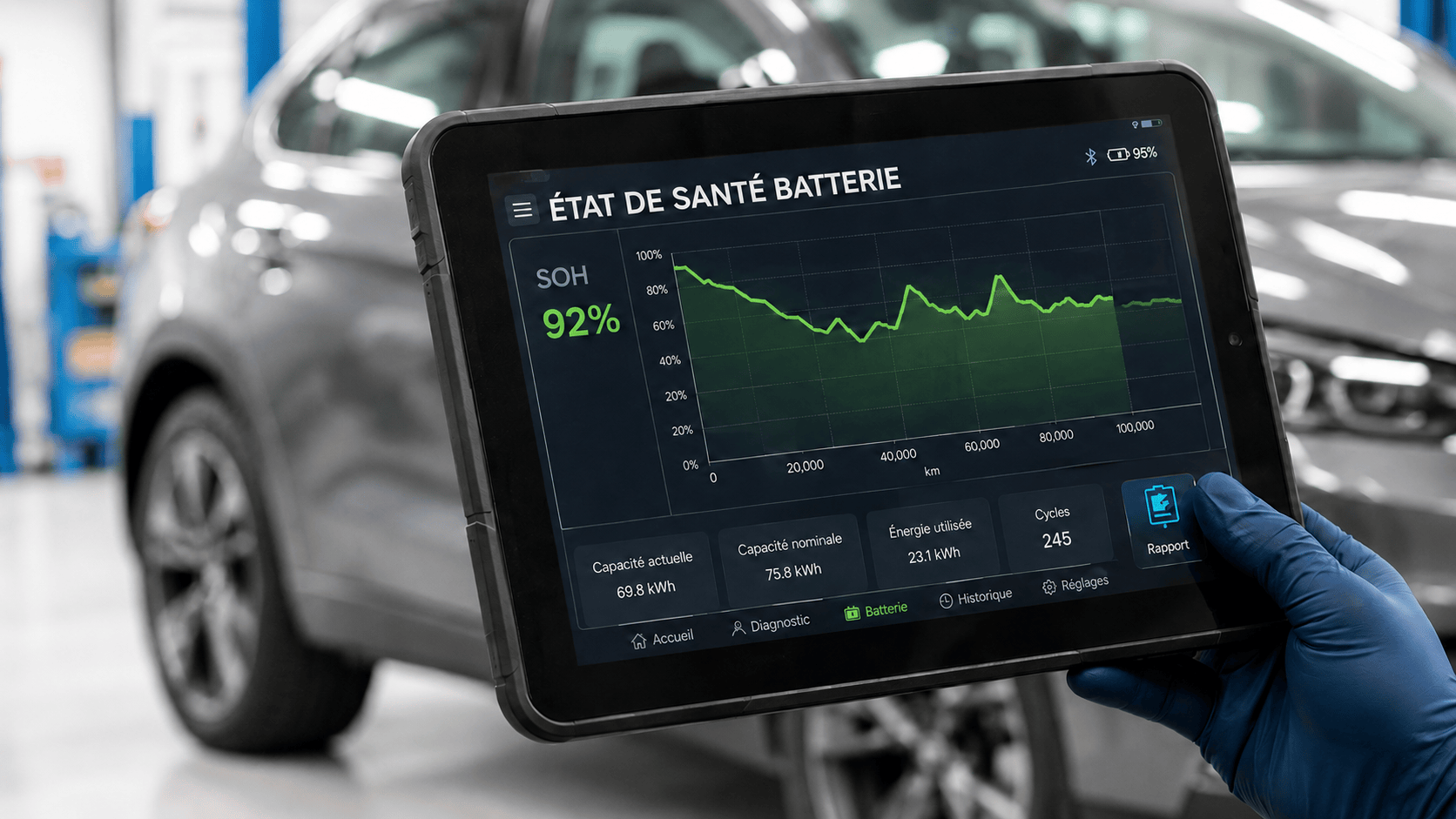 entretien réparation batterie voiture electrique hybride ev garage riviera nice cannes antibes frejus